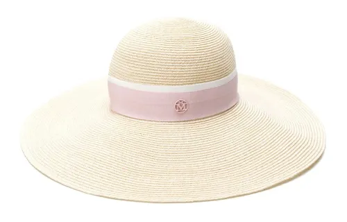 Maison Margiela Blanche straw capeline hat
