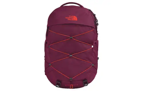 THE NORTH FACE 27L Backpack Double Shoulder Outdoor Bag Recycled Nylon Purple Women's