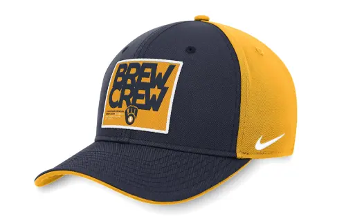 Nike Milwaukee Brewers Classic99 Color Block Men's Nike Mlb Adjustable Hat