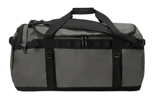 THE NORTH FACE 95L One Shoulder Crossbody Handbag Travel Bag Outdoor Bag Polyester Black Gray Unisex
