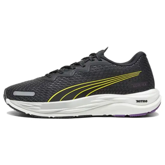Puma Women's Velocity Nitro 2 GORE-TEX 'Black Yellow Burst'