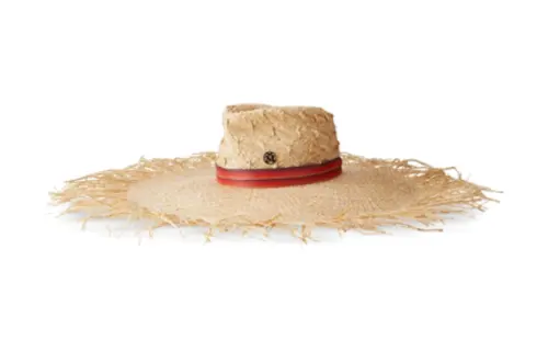 Maison Margiela Straw Woven Hats & Caps Women's Khaki
