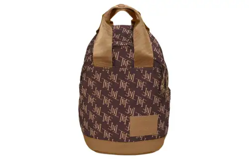 THE NORTH FACE 5L Backpack Double Shoulder Outdoor Bag Fabric Coal Brown Women's