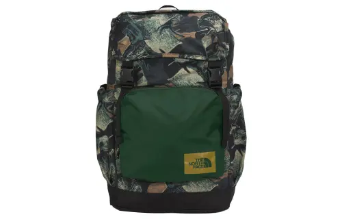 THE NORTH FACE 19L Backpack Double Shoulder Outdoor Bag Recycled Nylon Camouflage Men's