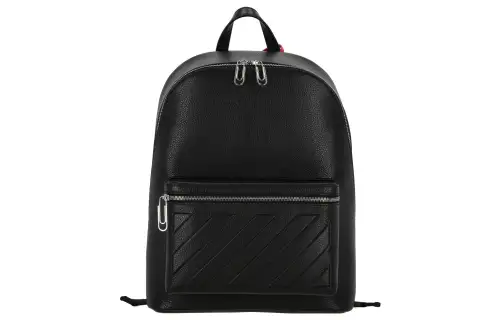 Binder embossed-detail backpack