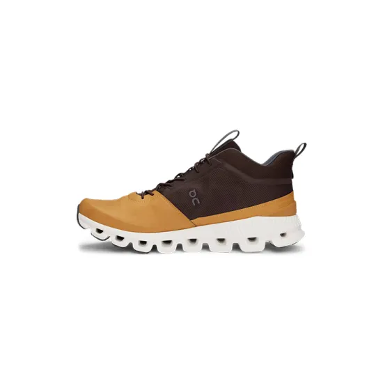 On Cloud Hi Anti-Slip Wear-Resistant Low-Top Running Shoes Men's Brown