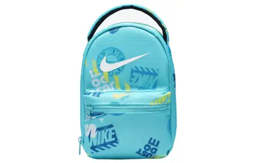 Nike Polyester Lunch Bag Handbag Regular Unisex Blue