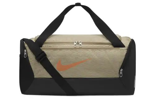Nike Nike, sports luggage one-shoulder bag for training for leisure, travel bag, small black sports bag for men and women, with your logo imprint, polyester, for beloved