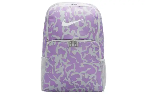 Nike Polyester Backpack Extra Large Women's Light Silver/Fuchsia/White