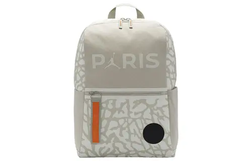 Jordan Recycled Polyester Material Backpack Regular Unisex Beige