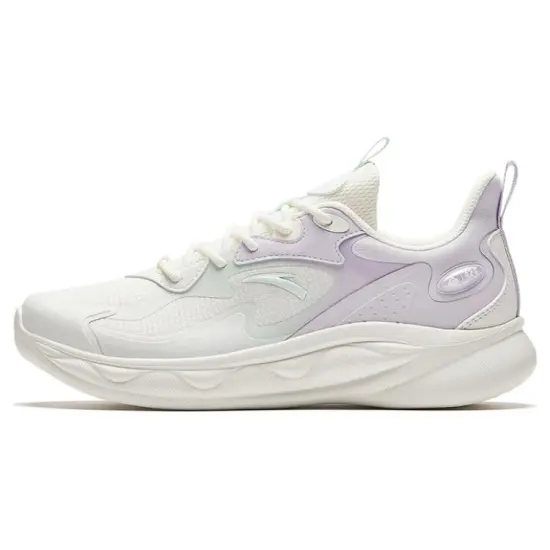 ANTA Mianbomb 2 Running Shoes Women's Low-Top White Purple