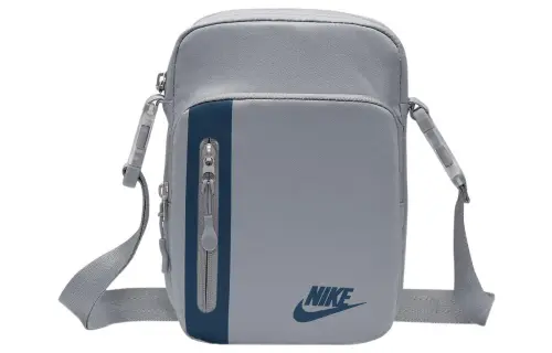 Nike Polyester Crossbody Bag, Shoulder Bag Unisex Gray
