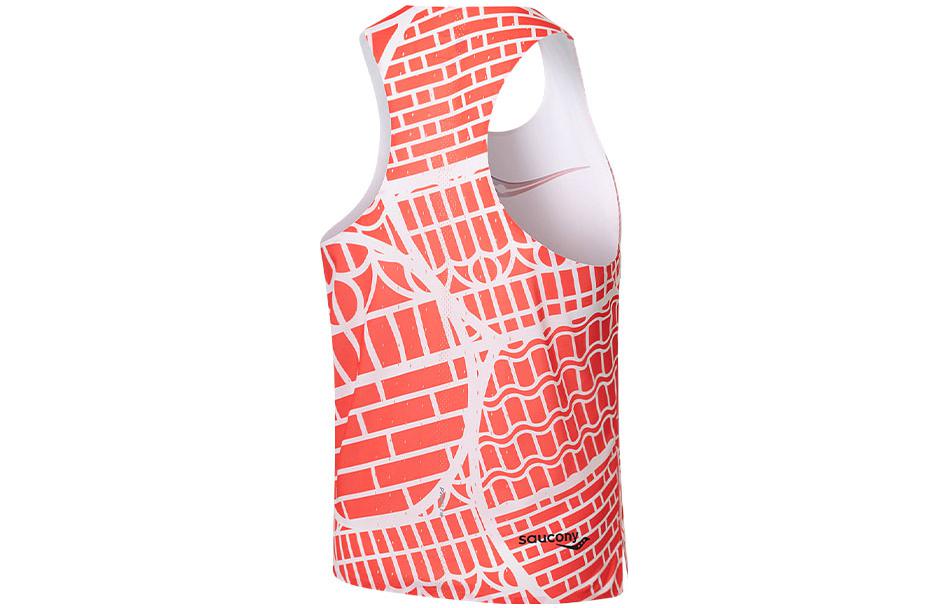 Saucony Sleeveless Sports Shirts Women’s Red Racerback