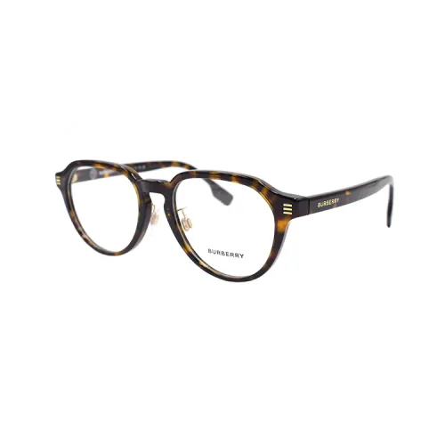 Burberry Plate Frame Oval Eyeglass Frames Men's