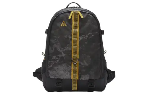 Nike Nylon Backpack Regular Men's Black/Peat Moss