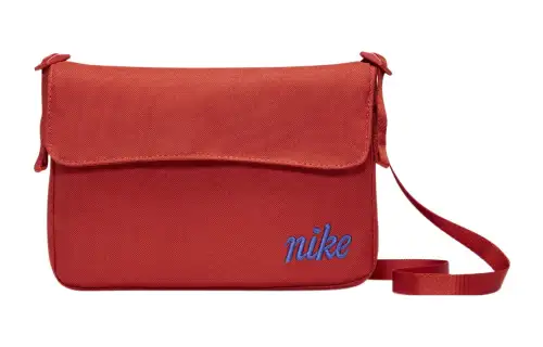 Nike Polyester Crossbody Bag, Shoulder Bag Unisex Red