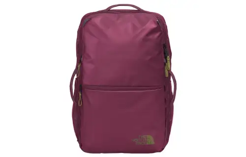 THE NORTH FACE 35L Backpack Outdoor Bag Recycled Fabric Boysenberry Pairs With Sulfur Moss Unisex