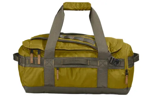 THE NORTH FACE 56L One Shoulder Crossbody Portable Travel Outdoor Bag Recycled Polyester Waterproof Cloth Green Unisex