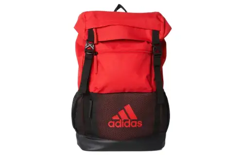 Adidas Polyester Backpack Regular Unisex Bright Red/Black