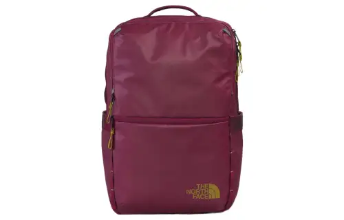 THE NORTH FACE 17L Backpack Double Shoulder Outdoor Bag Recycled Fabric Boysenberry Pairs With Sulfur Moss Unisex