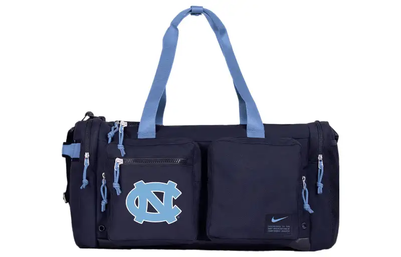 Nike Polyester Handbag, Shoulder Bag, Crossbody Bag, Luggage Bag, Travel Bag Regular Unisex Marine Blue