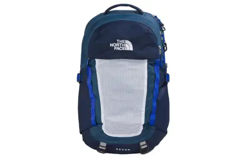 THE NORTH FACE 30L Backpack Double Shoulder Outdoor Bag Recycled Nylon Marine Blue Men's