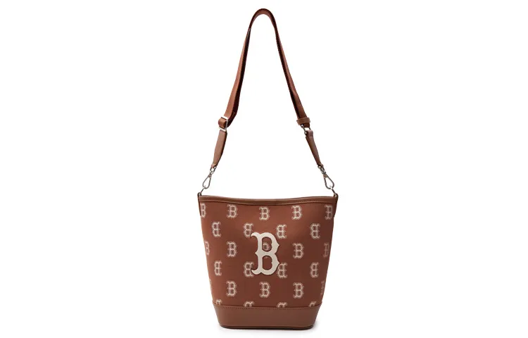 MLB Polyester With Cotton Crossbody Bags Large Women's Brown