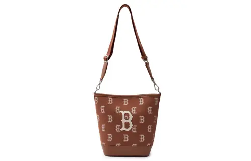 MLB Polyester With Cotton Crossbody Bags Large Women's Brown