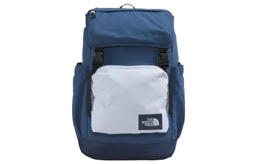 THE NORTH FACE 19L Backpack Double Shoulder Outdoor Bag Recycled Material Blue Men's