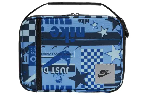 Nike Polyester Lunch Bag Handbag Regular Men's University Blue