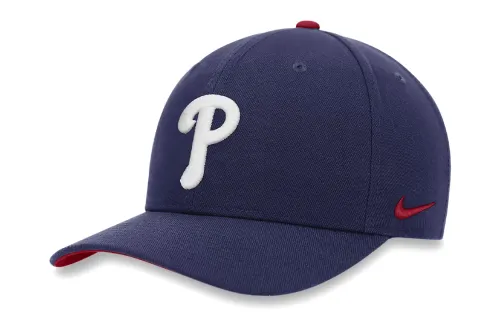 Nike Polyester Baseball Caps Unisex Blue