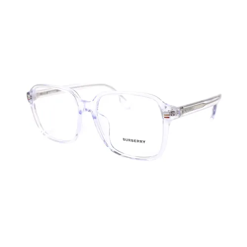 Burberry Plate Frame Oval Eyeglass Frames Men's