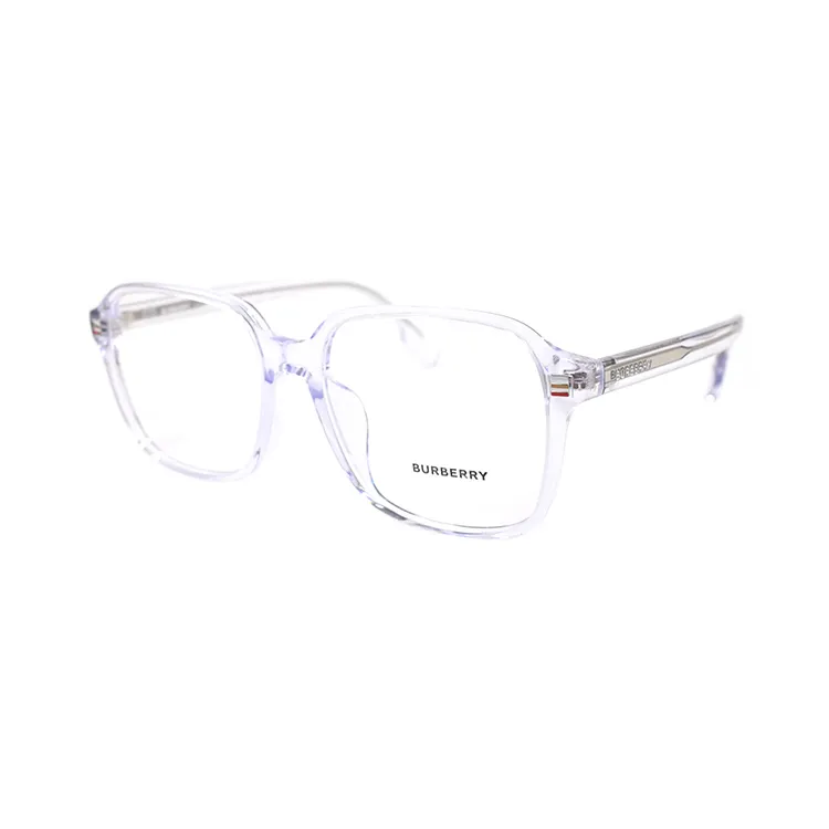 Burberry Plate Frame Oval Eyeglass Frames Men's
