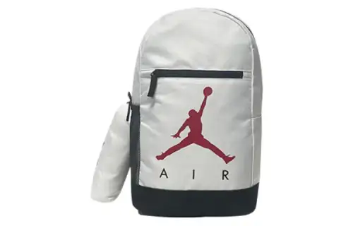 Jordan Brand Logo Fabric Backpack Medium Unisex White