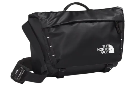 THE NORTH FACE 13L Messenger Bag Crossbody One Shoulder Outdoor Bag Recycled Material Black Unisex