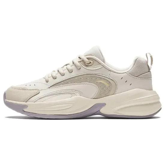 ANTA Chunky Sneakers Women's Low-Top White