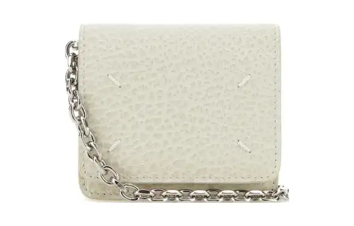 Maison Margiela Foldover Top Chain Linked Wallet