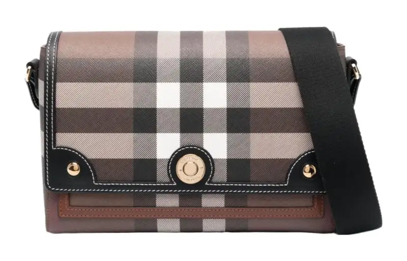 Burberry Polyurethane Crossbody Bag, Shoulder Bag Women's Chocolate