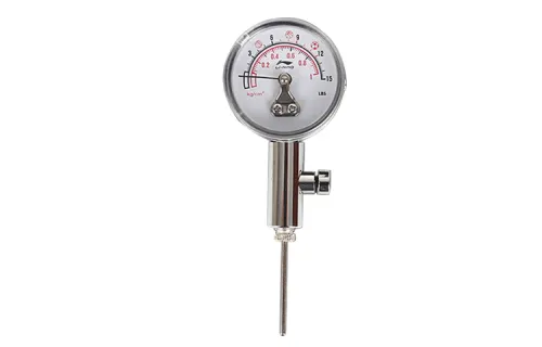 LiNing Li Ning Ball Pressure Gauge Portable Deflated Pointer Metal Referee Supplies Basketball Football Volleyball Others
