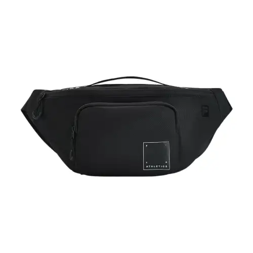 FILA Fabric Crossbody Bag, Portable Bag, Waist Bag Extra Small Men's Black