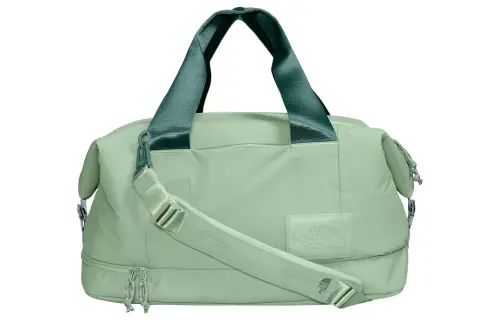 THE NORTH FACE Never Stop 42L Portable One Shoulder Travel Outdoor Bag Facial Wrinkles Green Women's