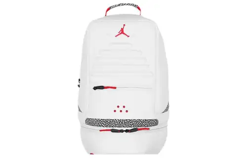 Jordan Air Jordan 3 Fabric Basketball Bag Backpack Unisex White