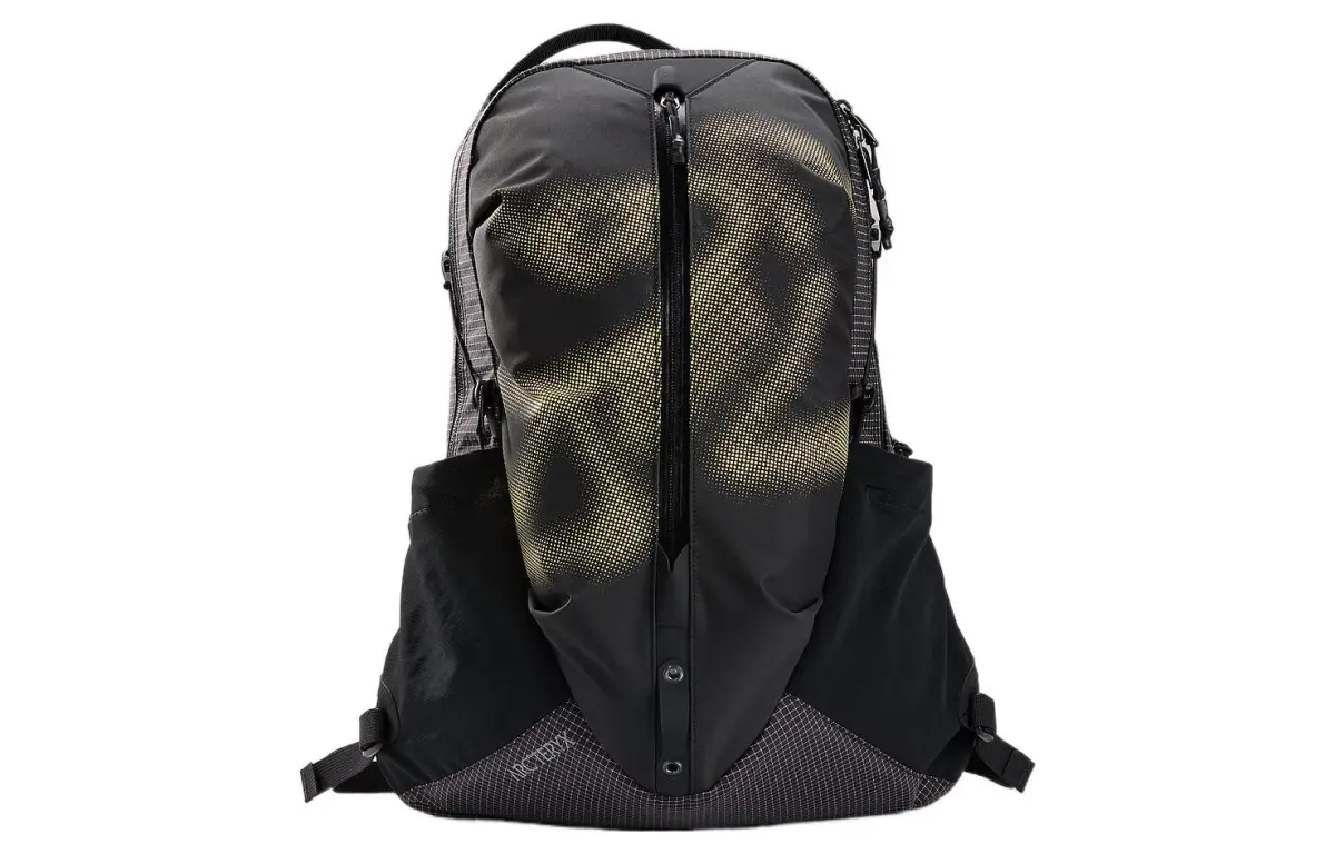 Arc'teryx 16L Mountaineering Bag Outdoor Bag Nylon Black/Sand Yellow Unisex