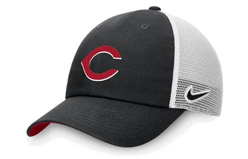Nike Polyester, Cotton Baseball Caps Men's Black