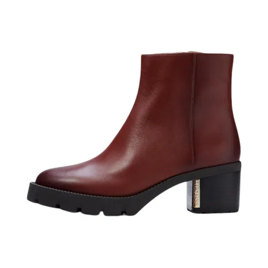 COACH Ankle Boots Women's Red