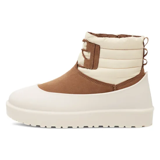 UGG Classic Mini Lace-Up Weather Boot Chestnut Whitecap