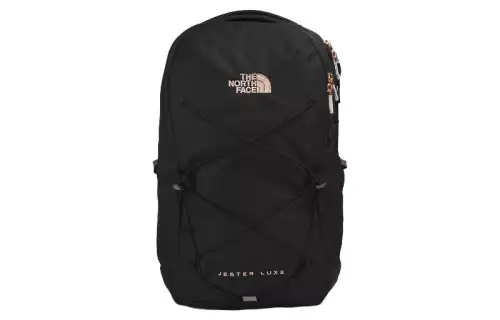 THE NORTH FACE 27L Backpack Double Shoulder Outdoor Bag Recycled Polyester Black Women's