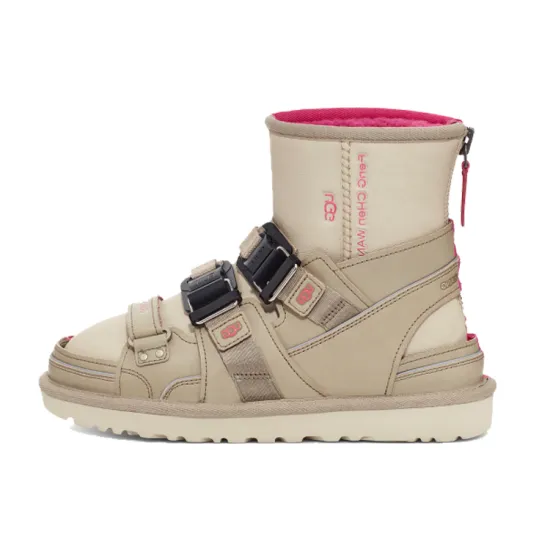 Feng Chen Wang X UGG Snow Boots Women's Pink/maroon