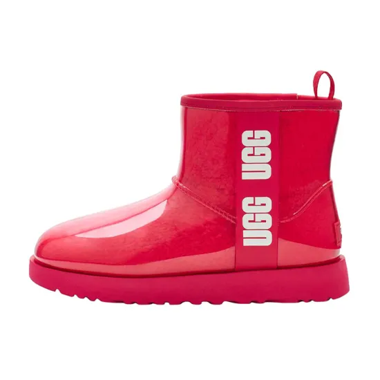 UGG Classic Clear Mini Boot Hibiscus Pink Women's