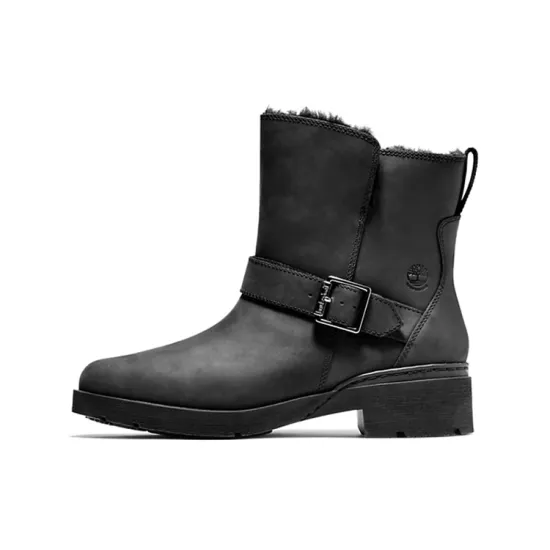 Timberland Women's Graceyn Waterproof Biker Boot 'Black'
